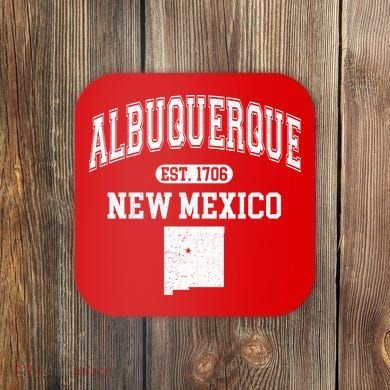 Albuquerque New Mexico Est. 1706 Varsity Coaster