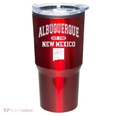 Albuquerque New Mexico Est. 1706 Varsity Tumbler