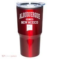 Albuquerque New Mexico Est. 1706 Varsity Tumbler thumb 0
