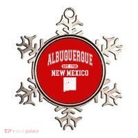 Albuquerque New Mexico Est. 1706 Varsity Ornament thumb 0