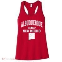 Albuquerque New Mexico Est. 1706 Varsity Women's Tank Top thumb 0