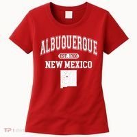 Albuquerque New Mexico Est. 1706 Varsity Women's T-Shirt thumb 0