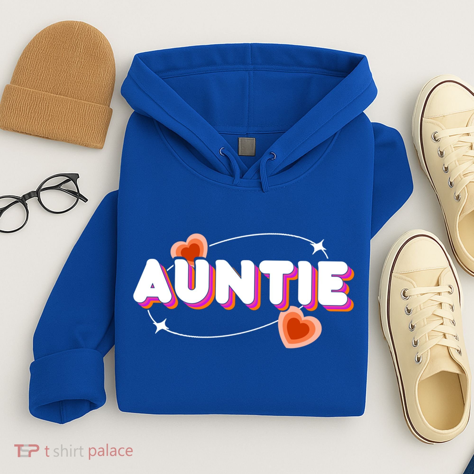 Auntie Niece Nephew Aunt Great Gift Hoodie