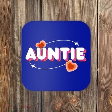 Auntie Niece Nephew Aunt Great Gift Coaster