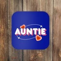 Auntie Niece Nephew Aunt Great Gift Coaster thumb 0