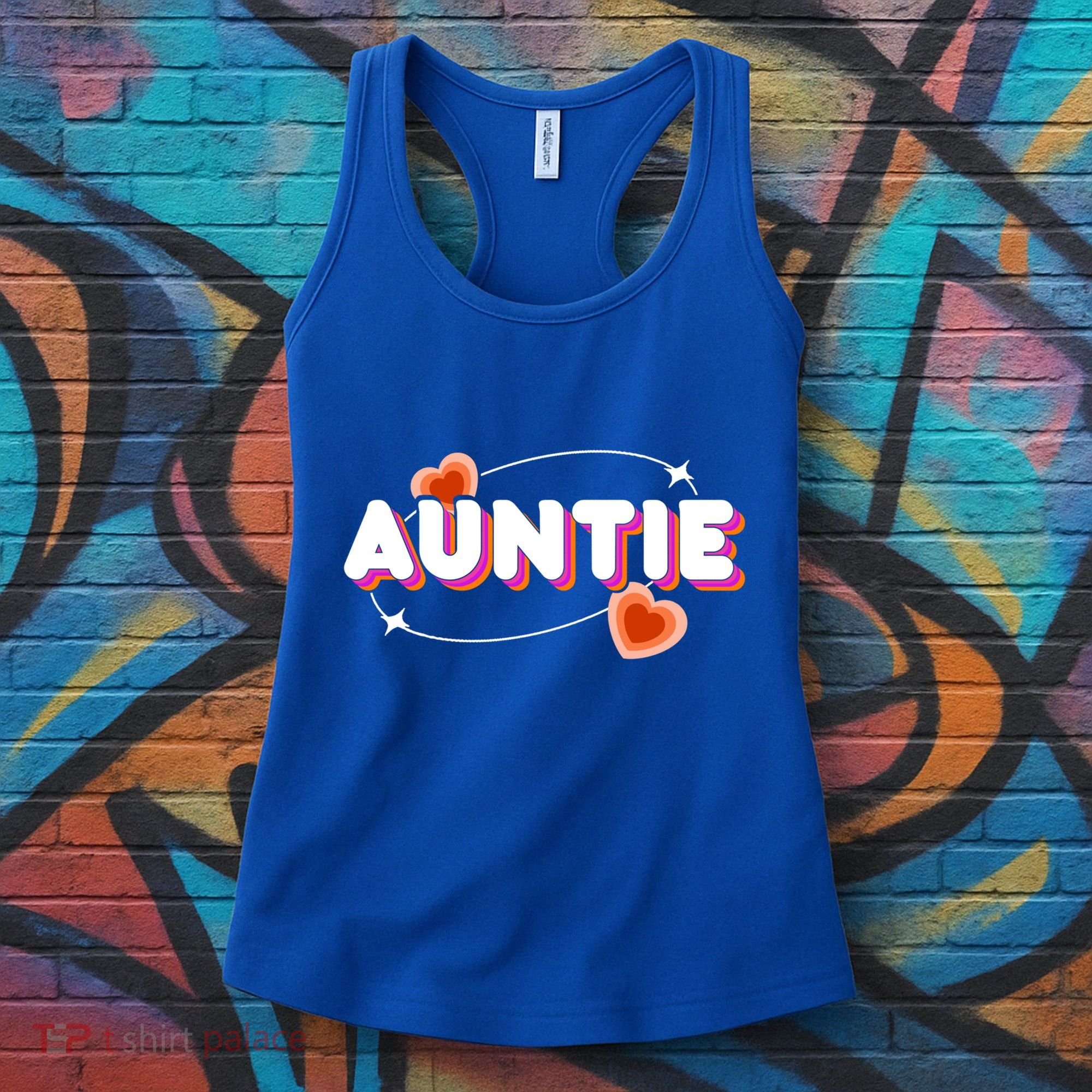 Auntie Niece Nephew Aunt Great Gift Women's Tank Top