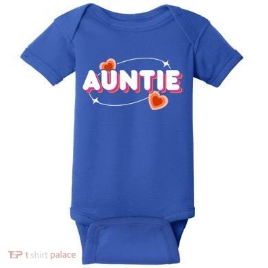 Auntie Niece Nephew Aunt Great Gift Baby Bodysuit