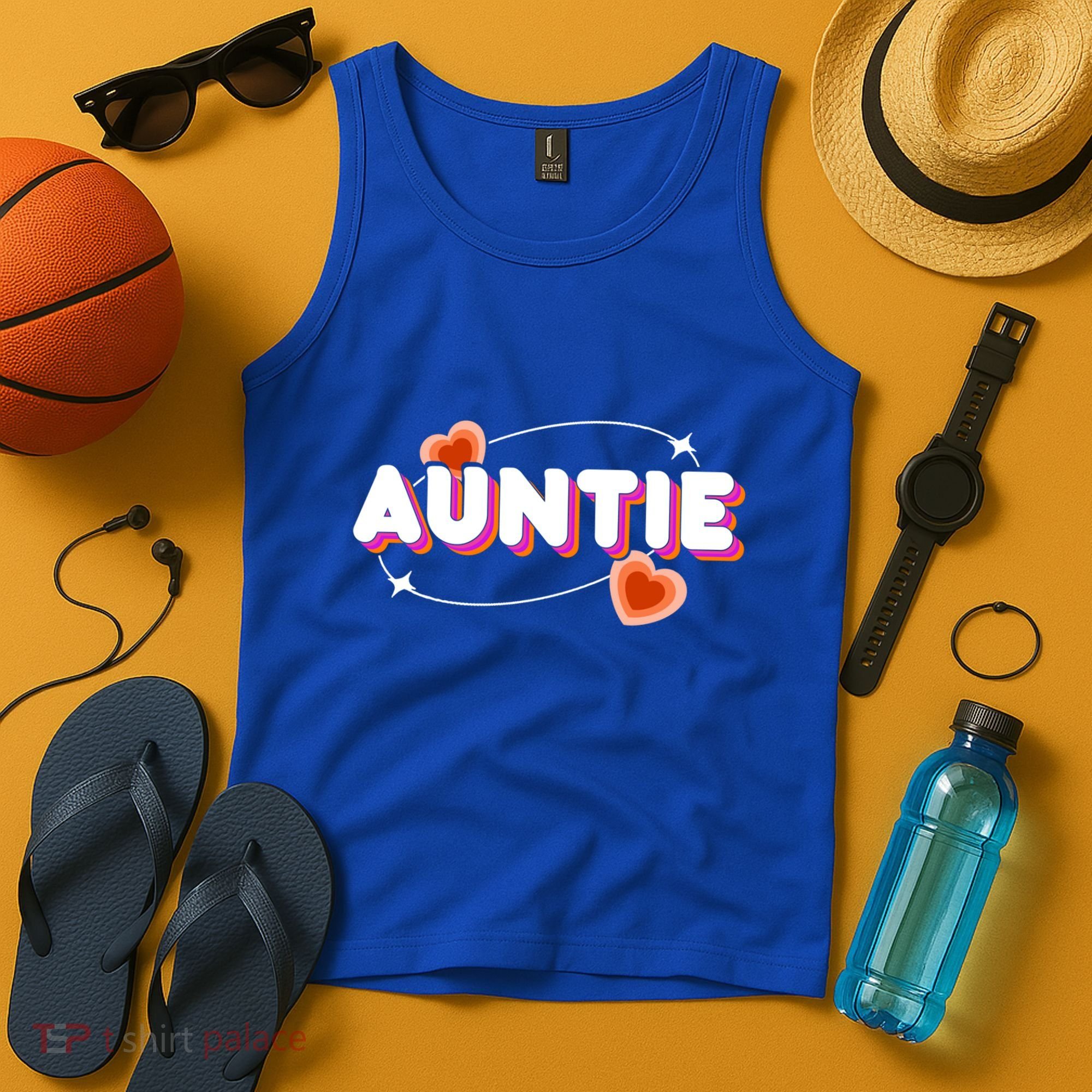Auntie Niece Nephew Aunt Great Gift Tank Top