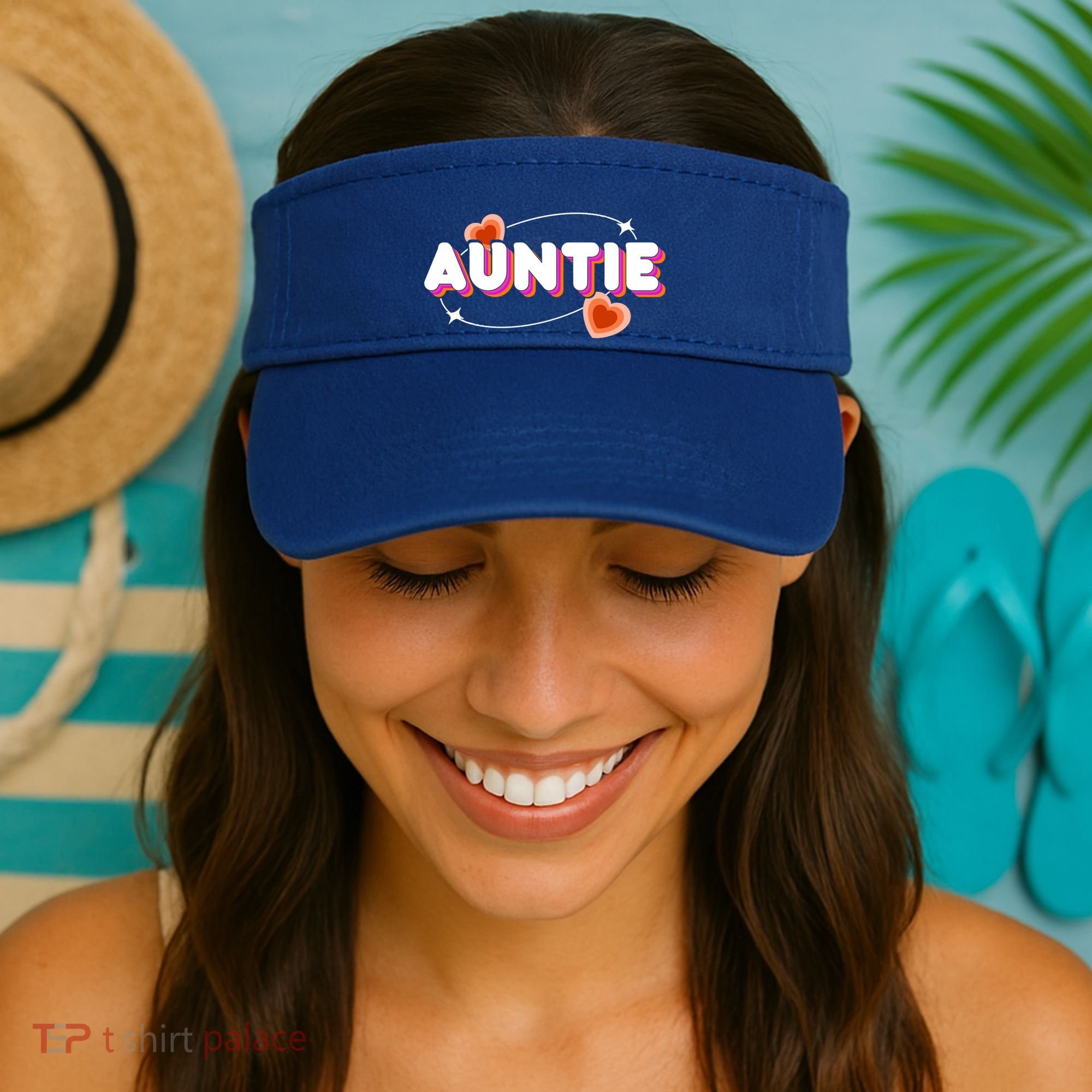 Auntie Niece Nephew Aunt Great Gift Visor