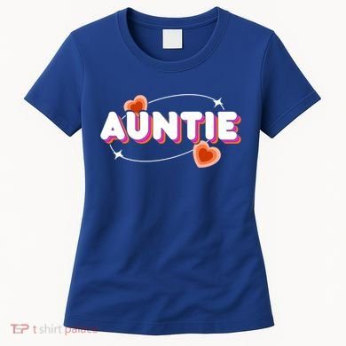 Auntie Niece Nephew Aunt Great Gift Women's T-Shirt