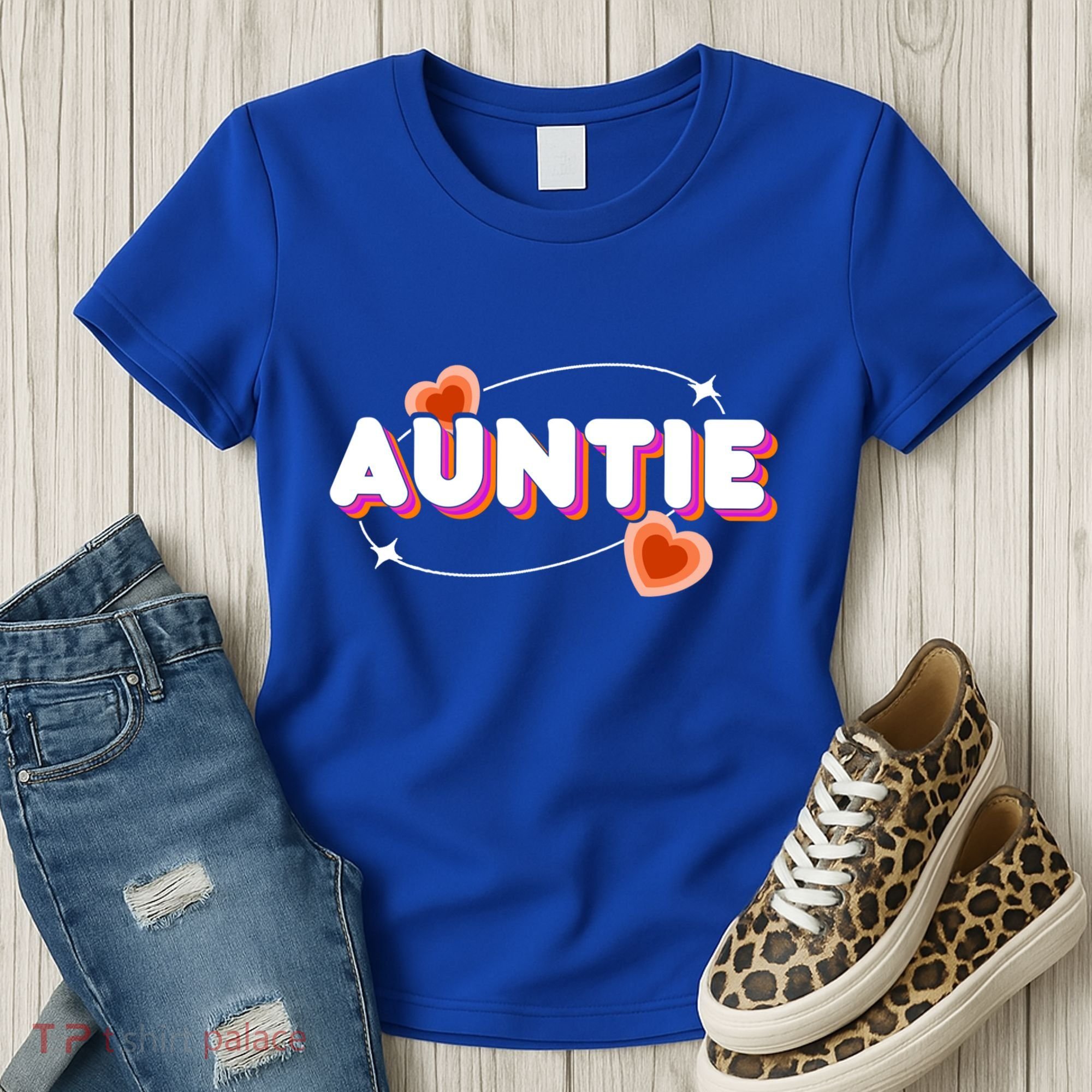 Auntie Niece Nephew Aunt Great Gift Women's T-Shirt