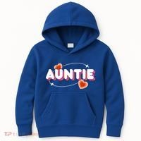 Auntie Niece Nephew Aunt Great Gift Kids Hoodie thumb 0