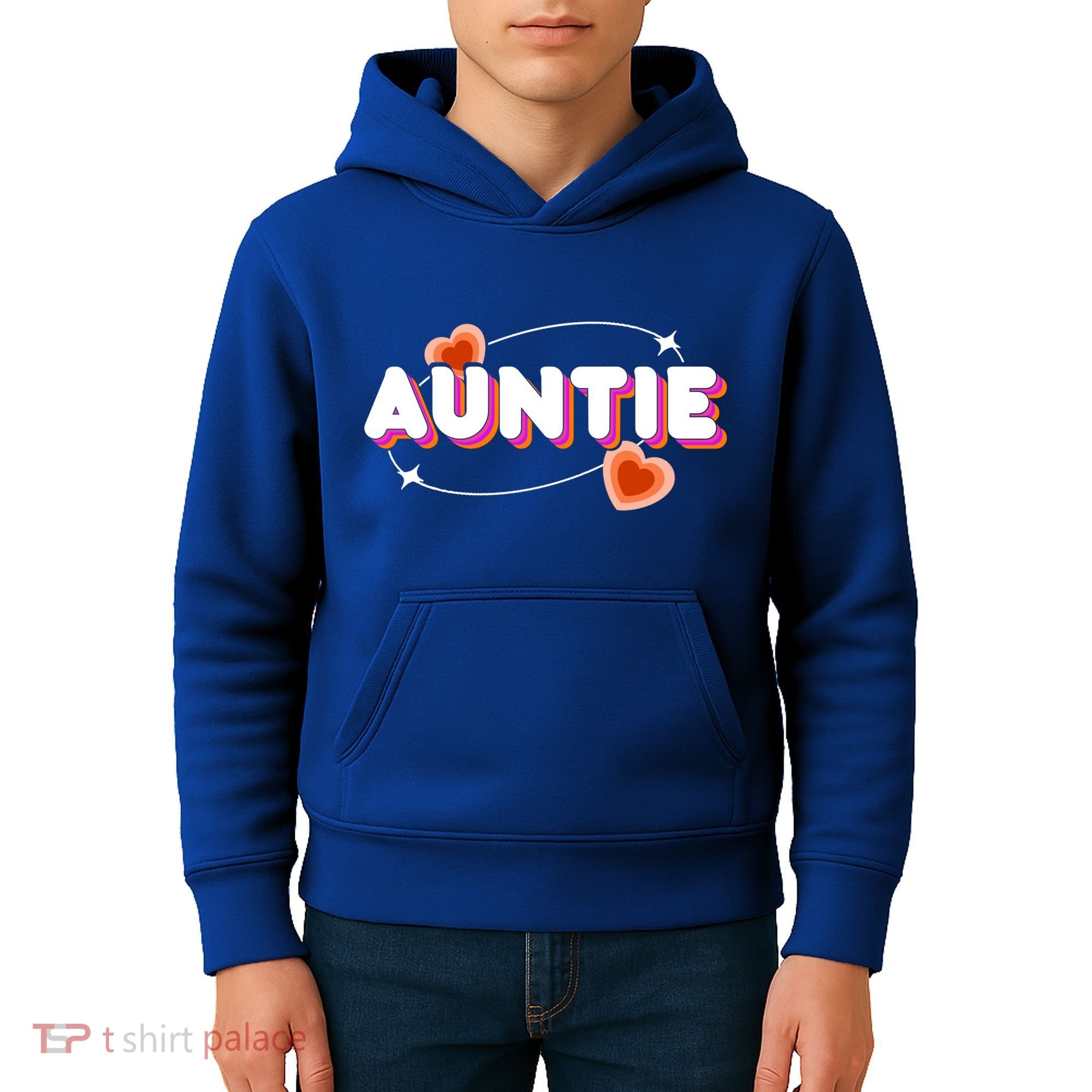 Auntie Niece Nephew Aunt Great Gift Kids Hoodie