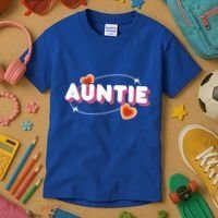 Auntie Niece Nephew Aunt Great Gift Kids T-Shirt thumb 3