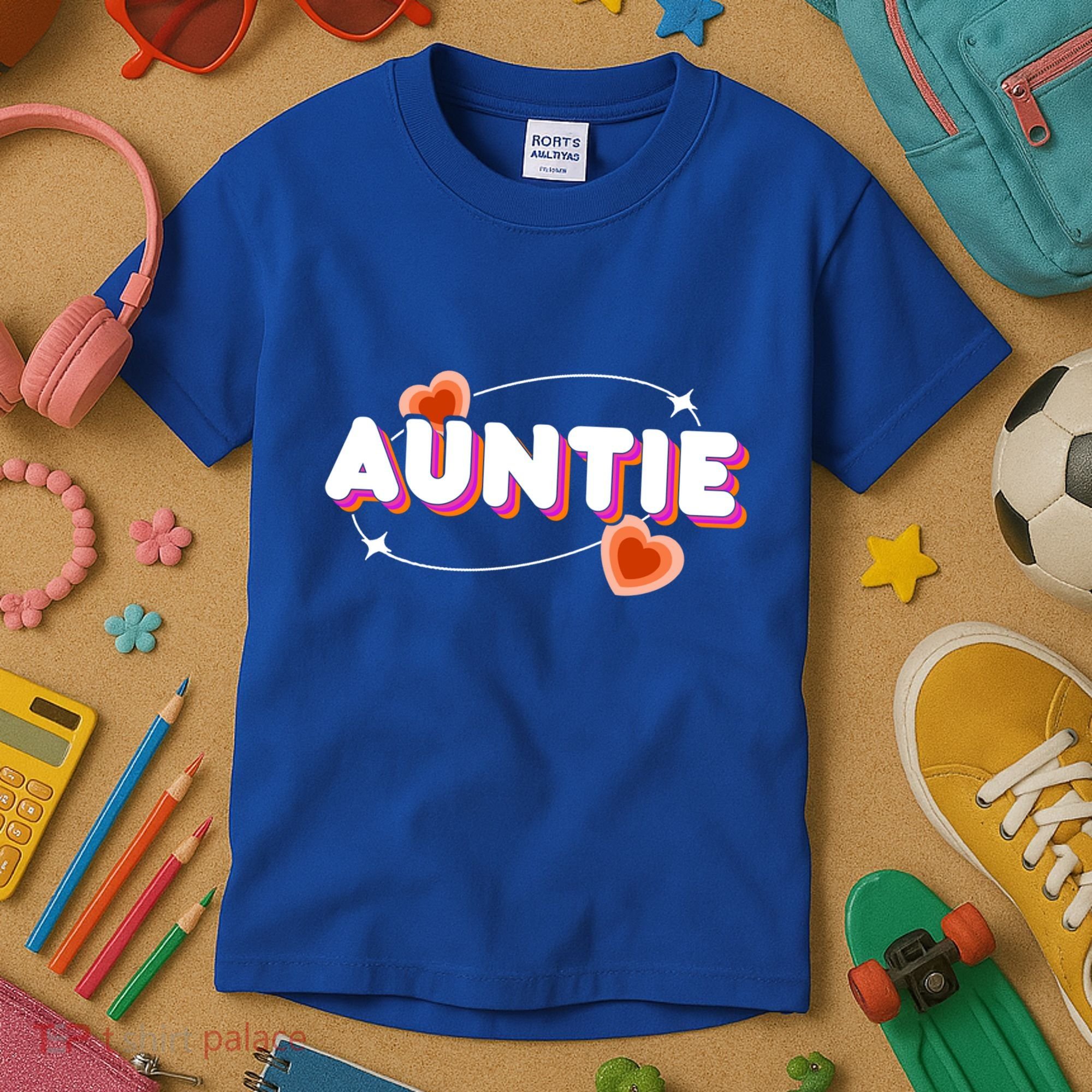 Auntie Niece Nephew Aunt Great Gift Kids T-Shirt