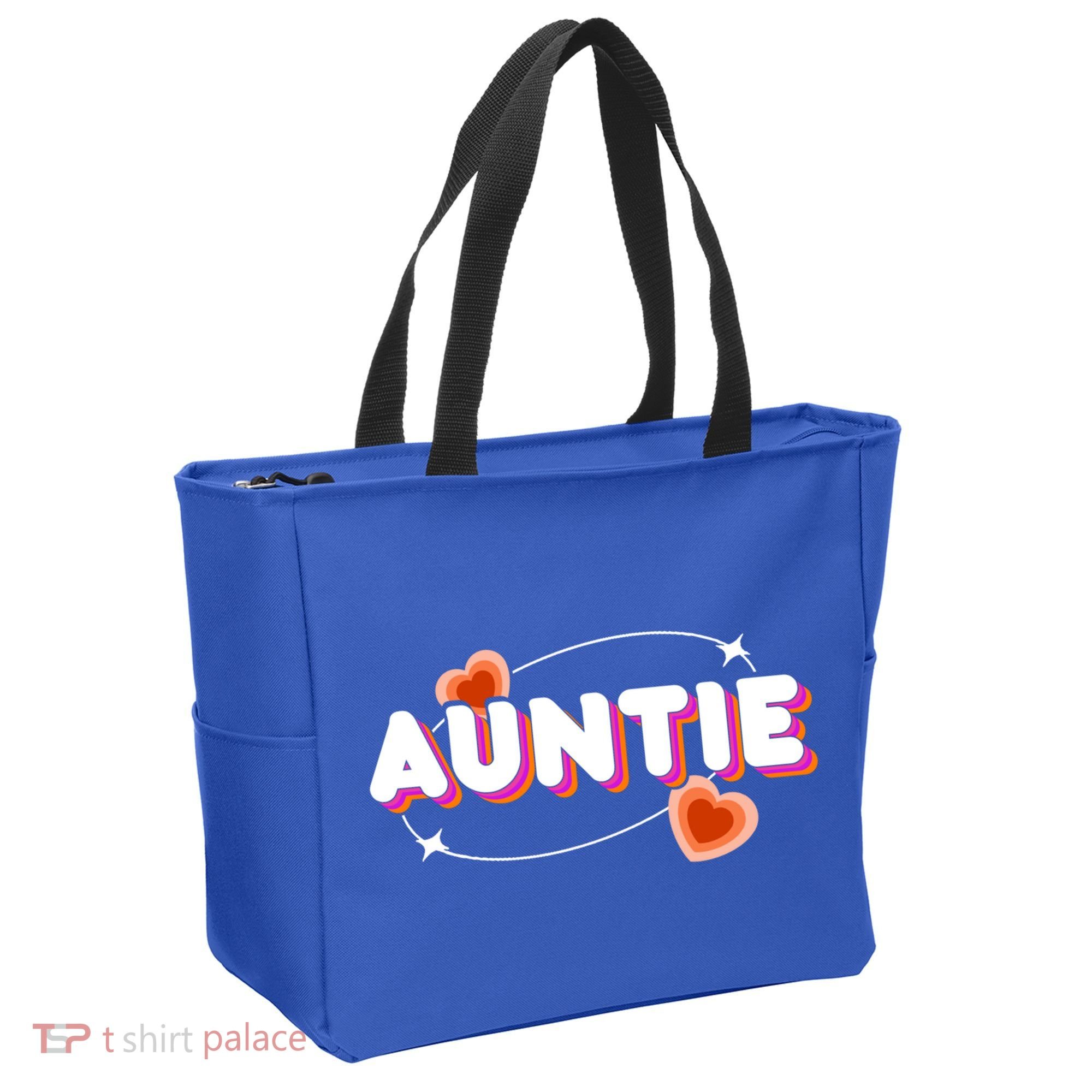 Auntie Niece Nephew Aunt Great Gift Tote Bag