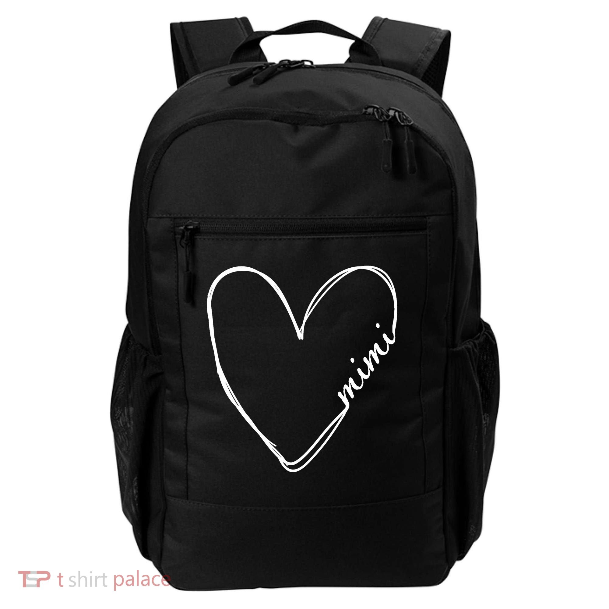 Announcement Grandparents New Mimi Heart Backpack