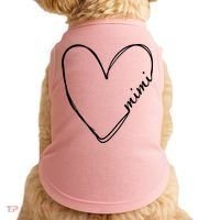 Announcement Grandparents New Mimi Heart Doggie Tank thumb 0