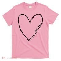 Announcement Grandparents New Mimi Heart T-Shirt thumb 0