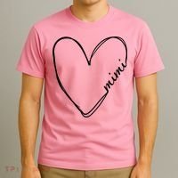 Announcement Grandparents New Mimi Heart T-Shirt thumb 3