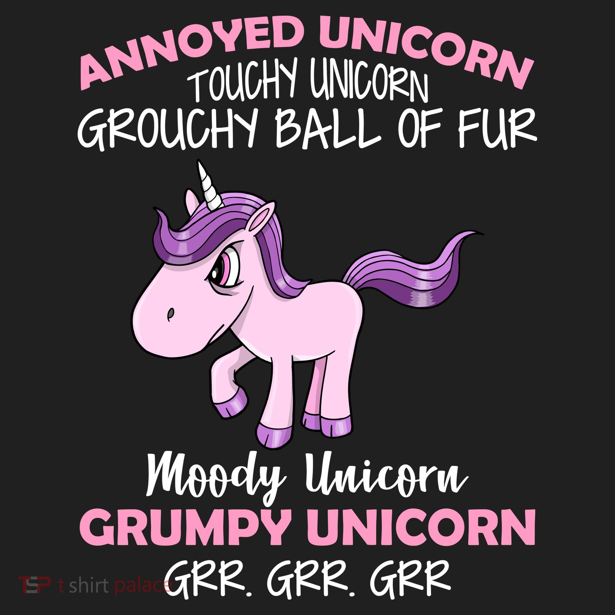 Annoyed Unicorn Funny Women's Sweatshirt