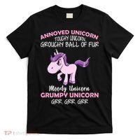 Annoyed Unicorn Funny T-Shirt thumb 0