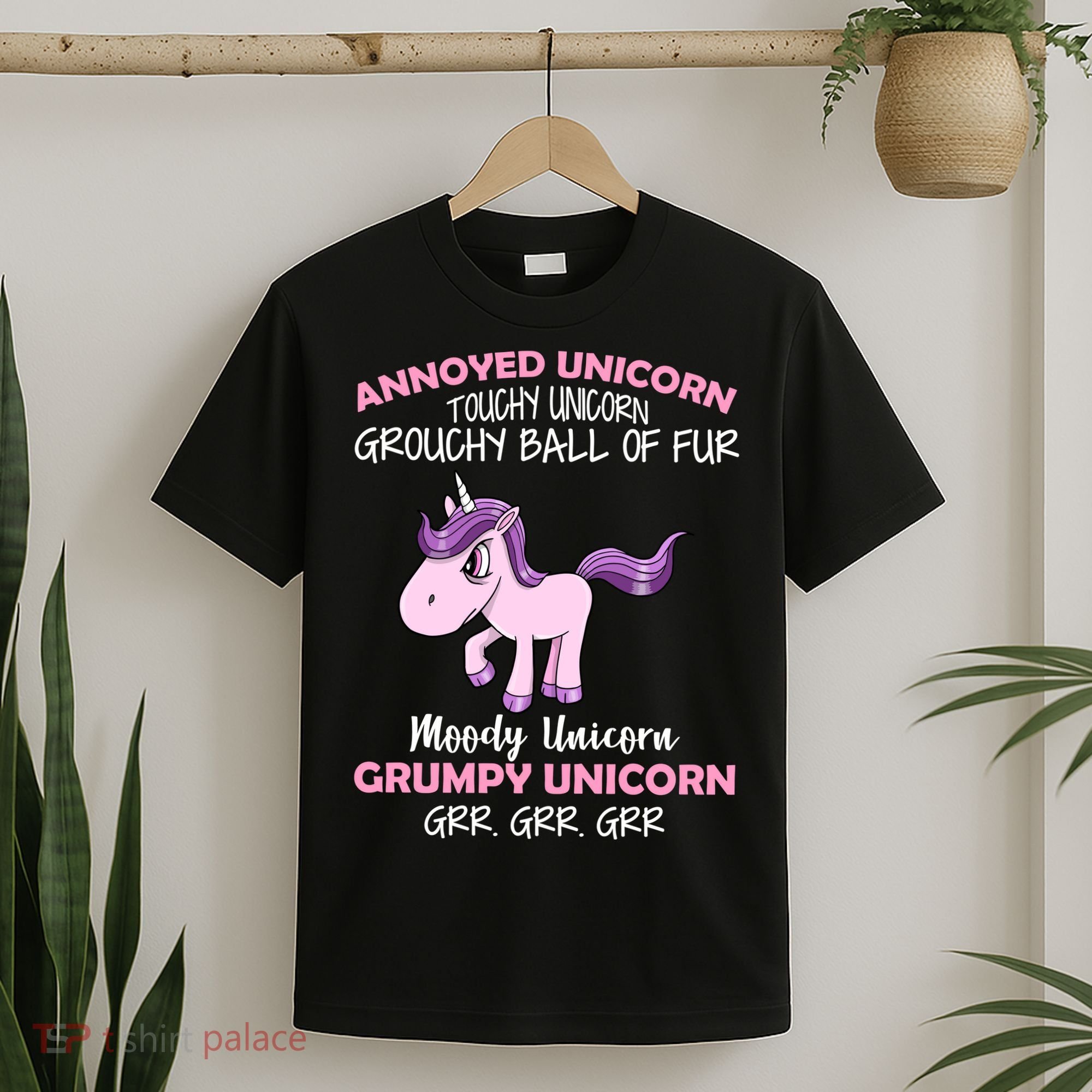 Annoyed Unicorn Funny T-Shirt