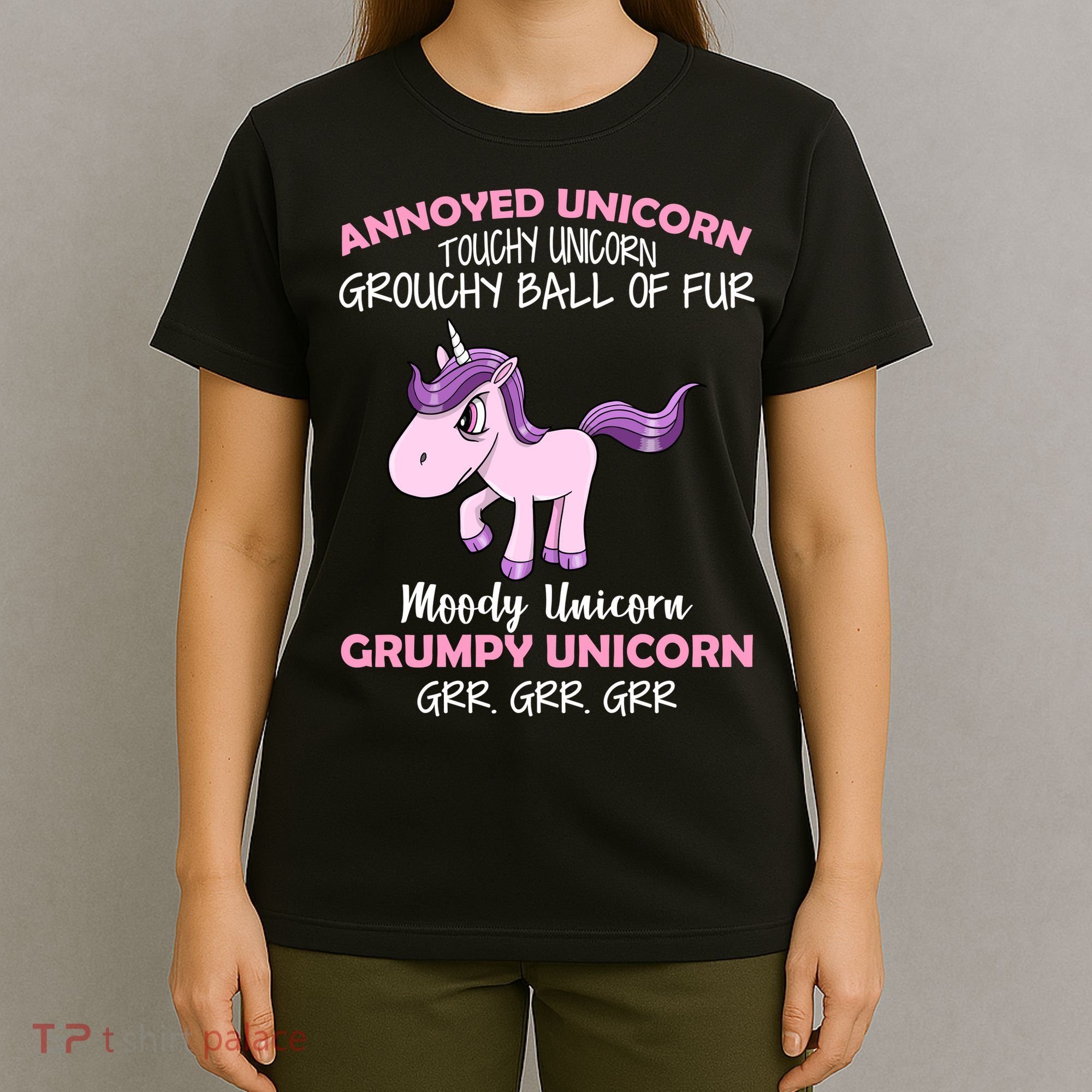 Annoyed Unicorn Funny T-Shirt