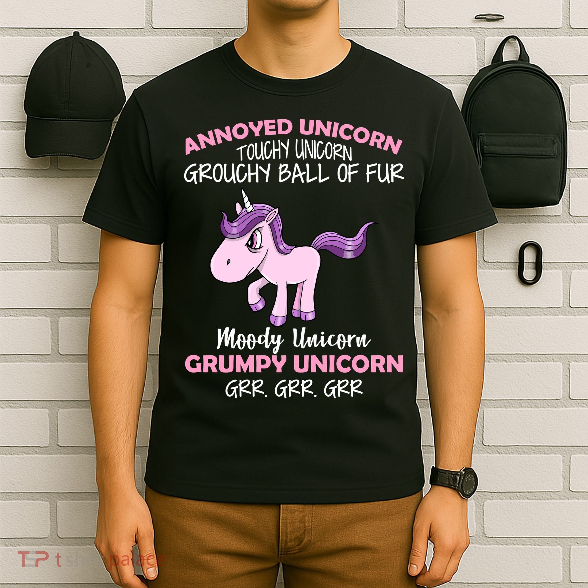 Annoyed Unicorn Funny T-Shirt