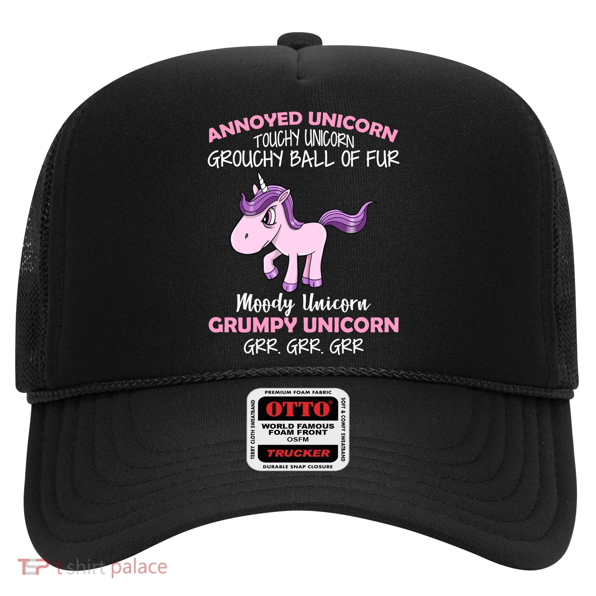 Annoyed Unicorn Funny Hat