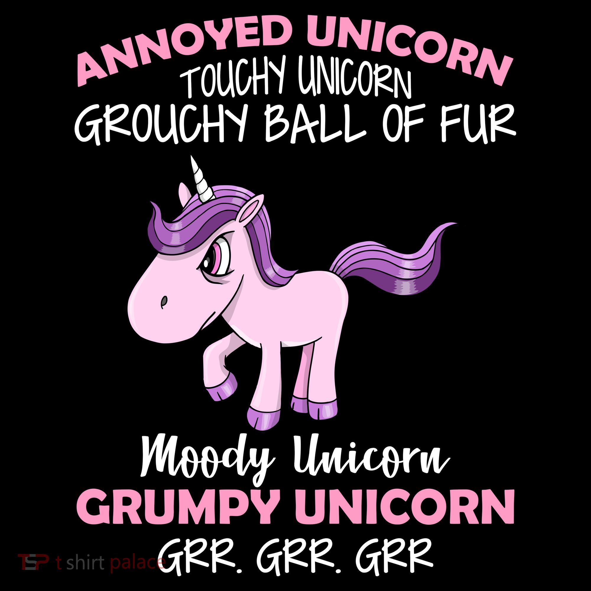 Annoyed Unicorn Funny Kids Sweatshirt