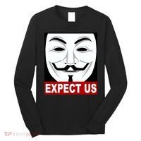 Anonymous Expect Us Internet Long Sleeve Shirt thumb 0