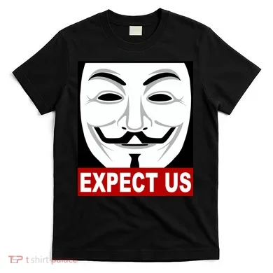 Anonymous Expect Us Internet T-Shirt