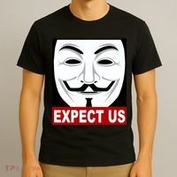 Anonymous Expect Us Internet T-Shirt thumb 3