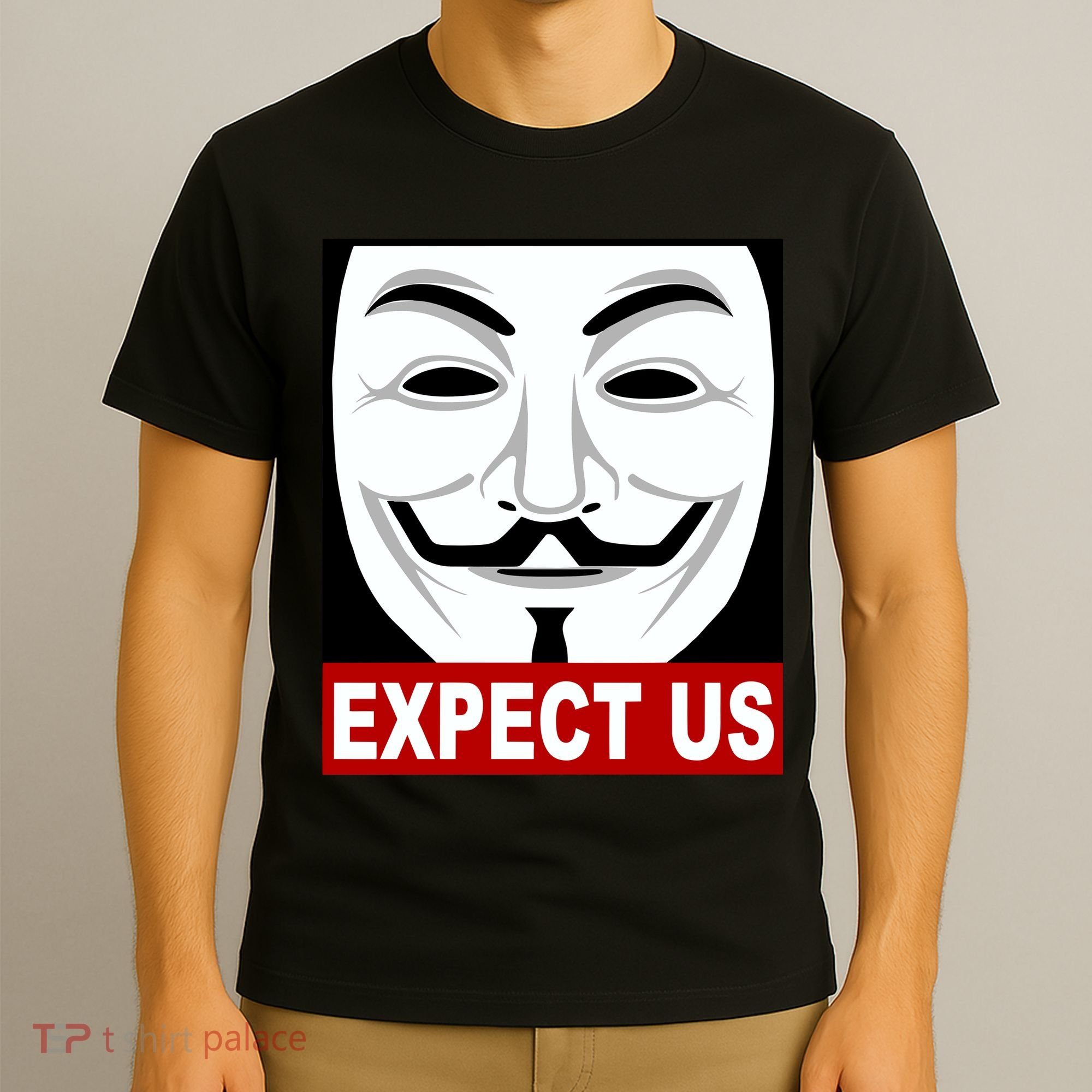 Anonymous Expect Us Internet T-Shirt
