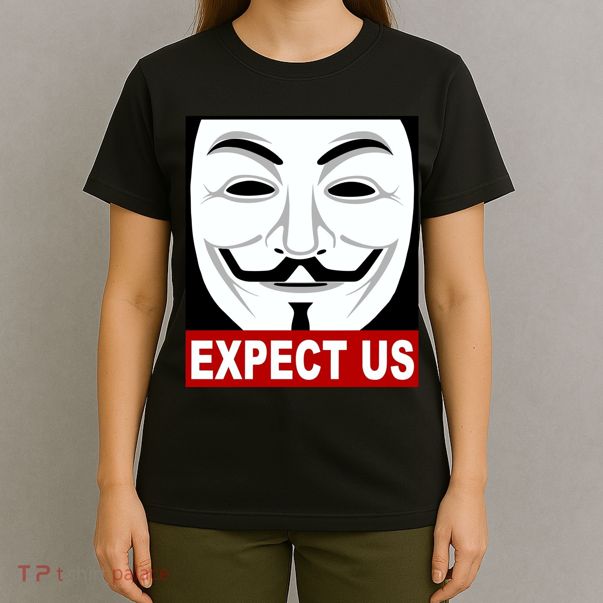 Anonymous Expect Us Internet T-Shirt