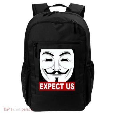 Anonymous Expect Us Internet Backpack