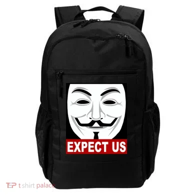 Anonymous Expect Us Internet Backpack