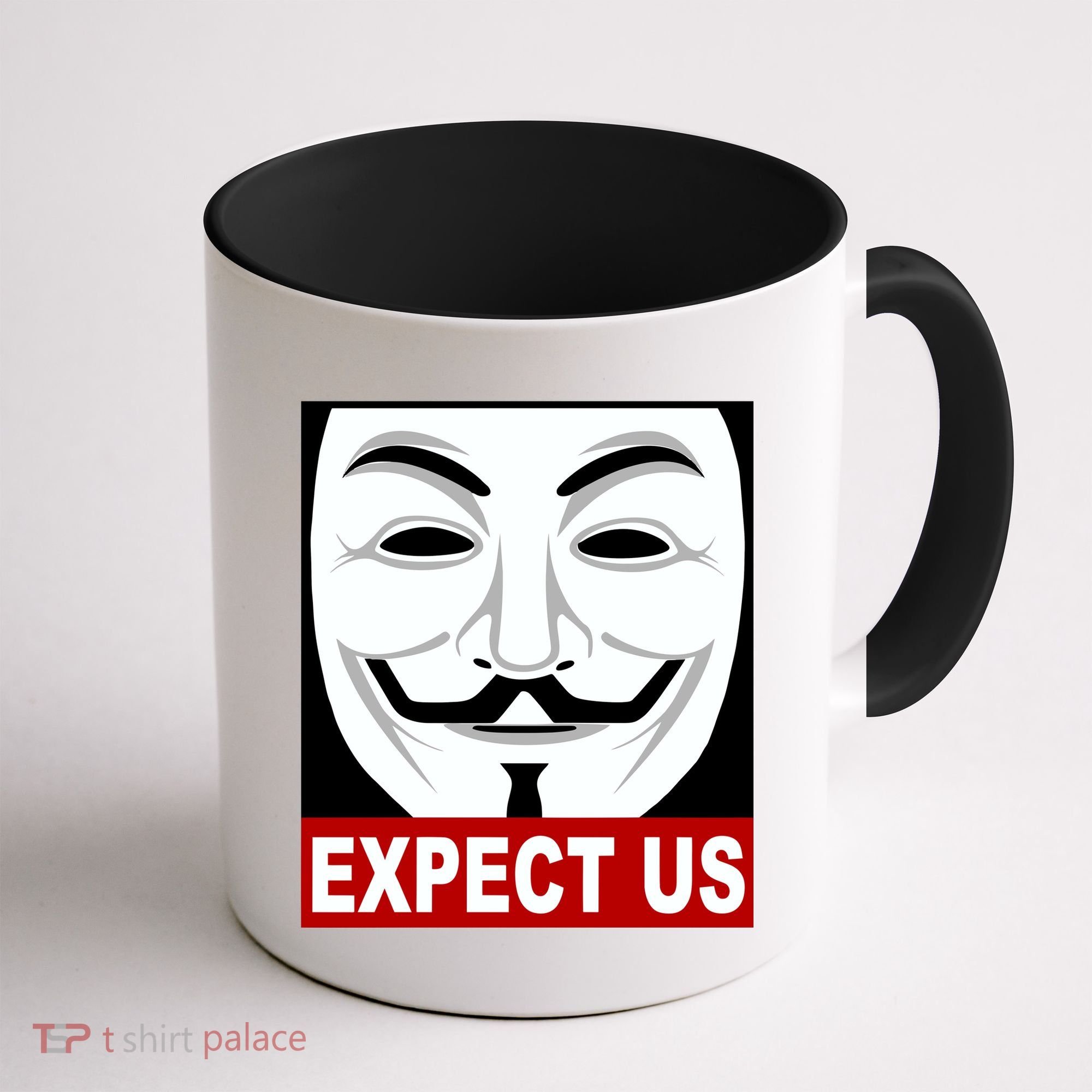 Anonymous Expect Us Internet Coffee Mug