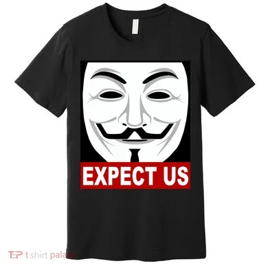 Anonymous Expect Us Internet Premium T-Shirt