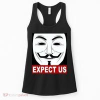 Anonymous Expect Us Internet Women's Tank Top thumb 0