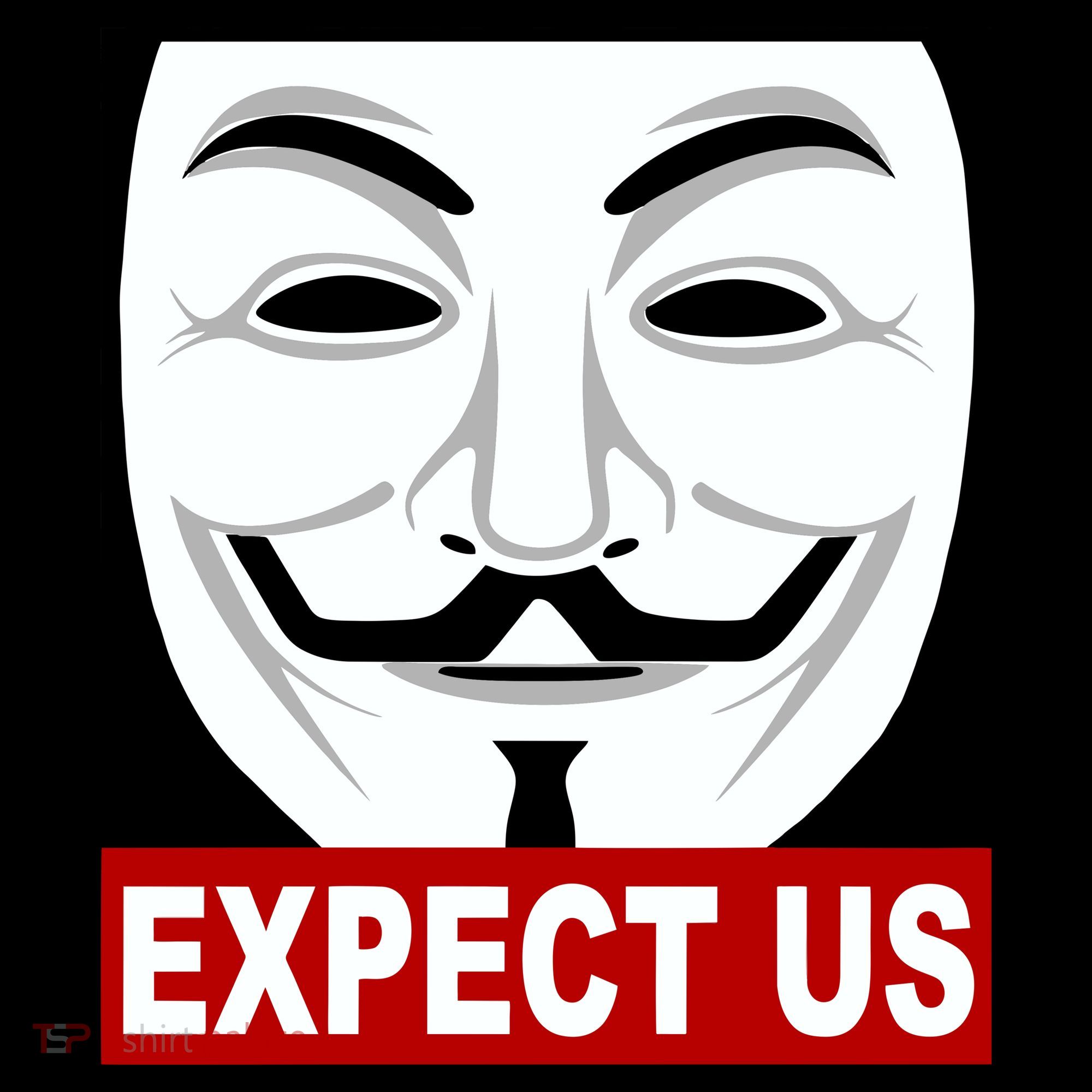 Anonymous Expect Us Internet Women's Tank Top