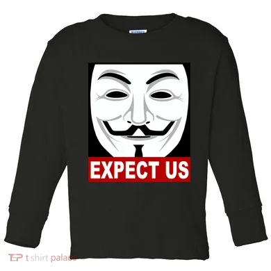 Anonymous Expect Us Internet Toddler Long Sleeve