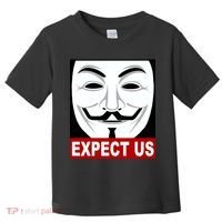 Anonymous Expect Us Internet Toddler T-Shirt thumb 0