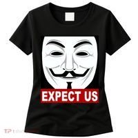Anonymous Expect Us Internet Women's T-Shirt thumb 0