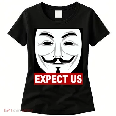 Anonymous Expect Us Internet Women's T-Shirt