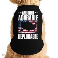 Another Adorable Deplorable Pro Trump Doggie Tank thumb 0