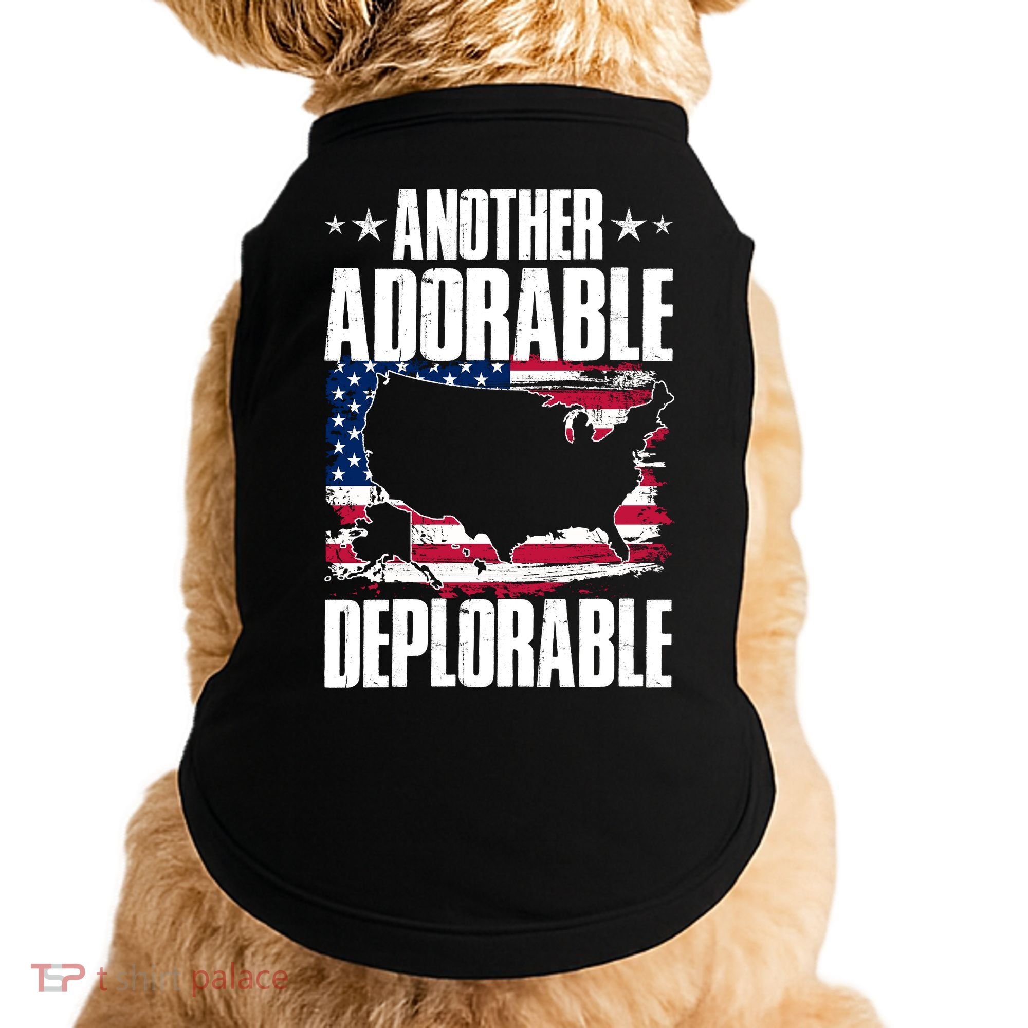 Another Adorable Deplorable Pro Trump Doggie Tank