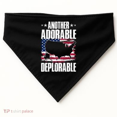 Another Adorable Deplorable Pro Trump USA-Made Doggie Bandana