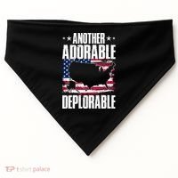 Another Adorable Deplorable Pro Trump USA-Made Doggie Bandana thumb 0
